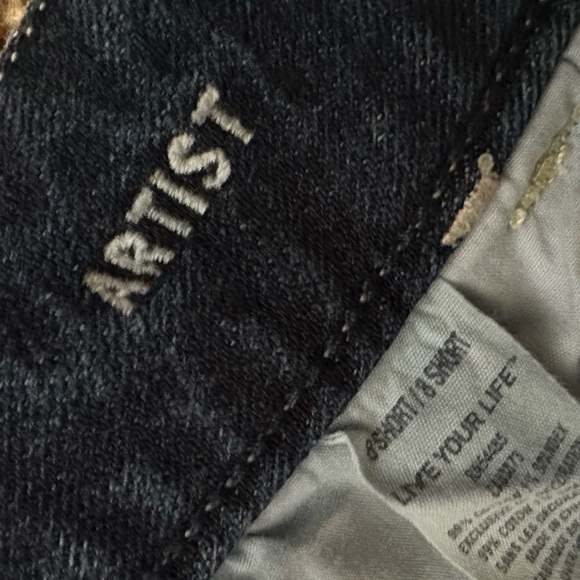 American Eagle - Artist style jeans - size 8 short - Picture 3 of 3